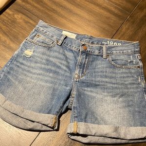 Gap Boyfriend Denim Shorts